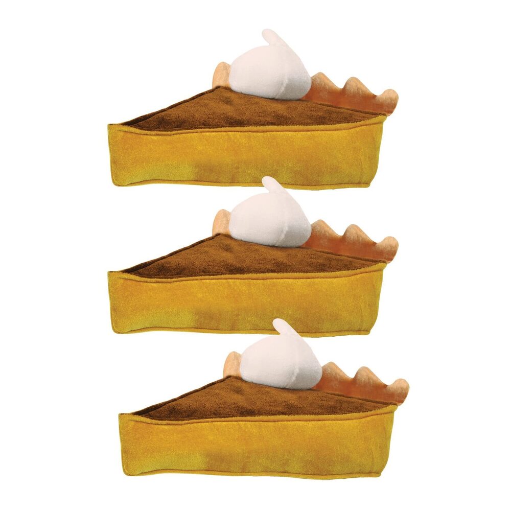 5195 Plush Fabric Novelty Pumpkin Pie Hats For Thanksgiving Holiday Costume